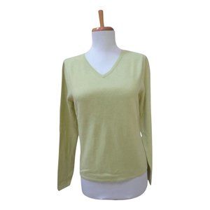 VGUC - CHADWICK'S 100% Cashmere-V-neck 100% cashmere - Size S
